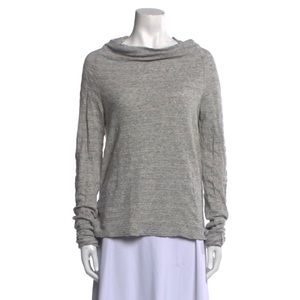 Standard James Perse Grey Cowl Neck Top